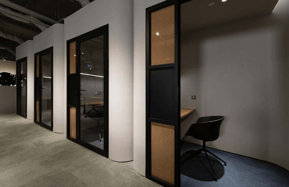 How Staytion Transformed The Space into
Functional Private Studios